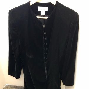 Velvet dress jacket